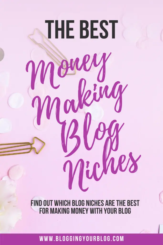 The Best Money Making Blog Niches | Find out which money making blog niche you need in order to make the most profit from your blog. 